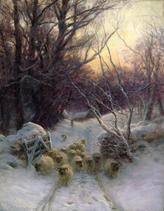 Solen hade stängt vinterdagen av Joseph Farquharson