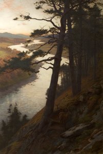 The Winding Dee, 1889 av Joseph Farquharson