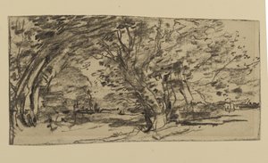 Study of Trees, 1870 (grafit på papper)