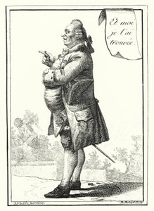 Och jag har hittat det (gravyr) av Joseph Franz von (after) Goez