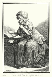 Den erfarna matronen (gravyr) av Joseph Franz von (after) Goez