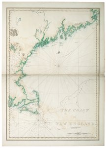 New Englands kust av Joseph Frederick Wallet DesBarres