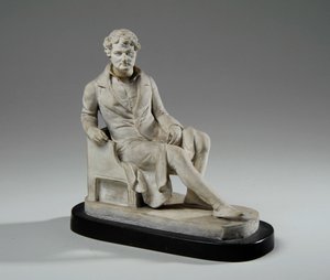 Maquette för George Banks Sittande