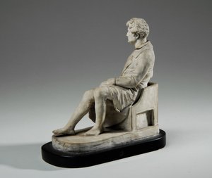 Maquette för George Banks Sittande