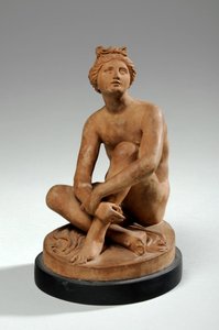 Maquette för en pastoral Apollo