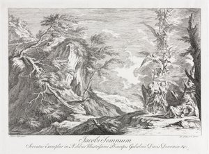 Jacobs Dream, ca. 1720.