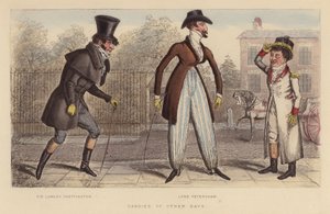 Dandies of Other Days (gravyr i färg)