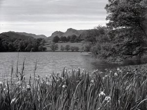 Utsikt över Loughrigg Tarn av Joseph Hardman