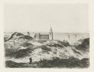 Utsikt över Scheveningen av Joseph Hartogensis