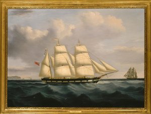 Bark Isis / 1800-talsmålning av Joseph Heard