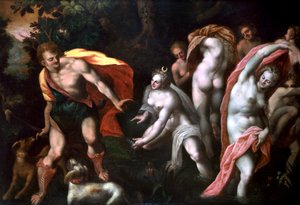 Diane och Acteon, c1584-1609