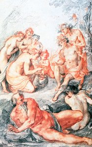 Studie, dop av ett barn, c1584-1609