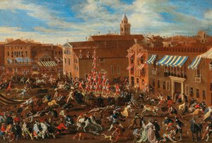 Tjurjakten i Campo San Polo