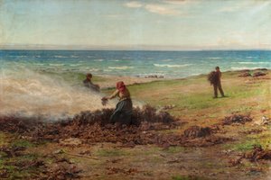 Kelp Burning (olja på duk)