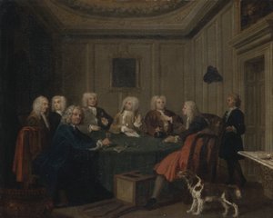 En klubb av herrar av Joseph Highmore