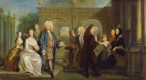 A Family Conversation Piece [1985, Cormack, YCBA Concise Catalogue] av Joseph Highmore