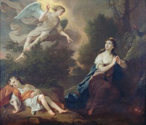 Hagar och Ismael, 1746