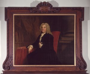 Porträtt av Thomas Emerson (d.1745), en guvernör på Foundling Hospital, 1731 av Joseph Highmore