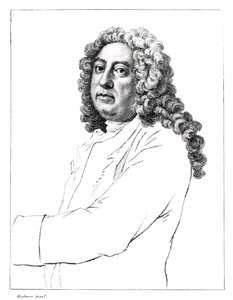 Sir James Thornhill (1676-1734) av Joseph Highmore