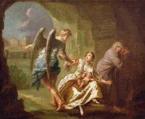 Barmhjertighedens engel, c.1746 swed