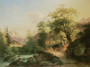 Skog nära Wien, 1852