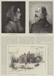 Alfred, Baron Tennyson, poetpristagare av Joseph Holland Tringham