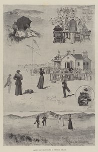 Damernas golfmästerskap i Portrush, Irland av Joseph Holland Tringham