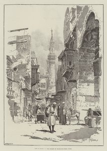 Livet i Egypten, moskén i Sharia-el-Aybar, Kairo