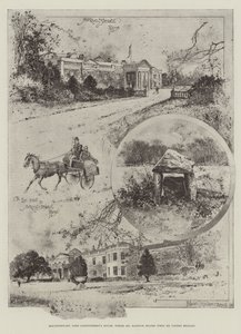 Mountstewart, Lord Londonderrys hus, där Mr Balfour bodde när han besökte Belfast av Joseph Holland Tringham