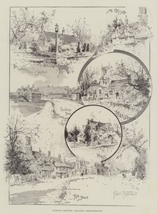 Rambling Sketches, Broadway, Worcestershire av Joseph Holland Tringham