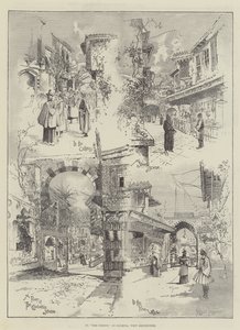 Scener från Orienten på Olympia av Joseph Holland Tringham