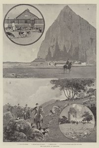 Calpe Hunt, vid Gibraltar av Joseph Holland Tringham