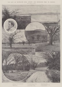 Gåvan från Rivington Hall Estate och Rivington Pike till Bolton av Joseph Holland Tringham