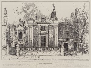 The Haunted House på Homer Street, Lambeth, Tudor House, ska snart rivas av Joseph Holland Tringham
