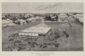 Marknaden, Bloemfontein av Joseph Holland Tringham