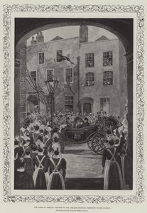 Drottningen på Irland, läkare från Adelaide Hospital presenterade sig för Hennes Majestät