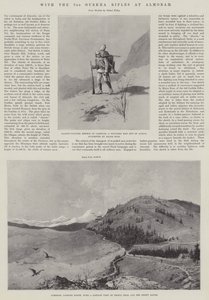Med 3:e Gurkha Rifles vid Almorah av Joseph Holland Tringham