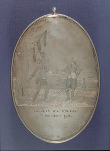 Fredsmedalj, 1793 (silver) av Joseph II Richardson