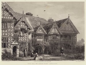 Speke Hall, The Garden Front, Lancashire av Joseph Josiah Dodd