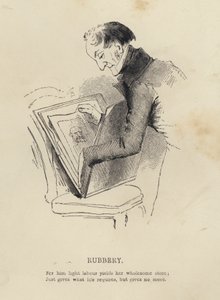 Kenny Meadows: Rubbery (gravyr) av Joseph Kenny (after) Meadows