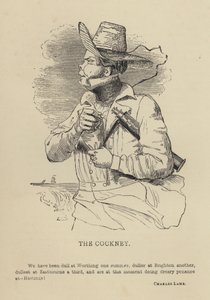 Kenny Meadows: The Cockney (gravyr) av Joseph Kenny (after) Meadows