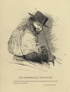 Kenny Meadows: The Commercial Traveller (gravyr)