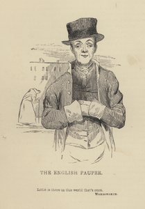 Kenny Meadows: The English Pauper (gravyr) av Joseph Kenny (after) Meadows