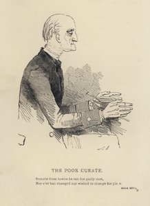 Kenny Meadows: The Poor Curate (gravyr) av Joseph Kenny (after) Meadows