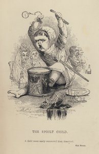 Kenny Meadows: The Spoiled Child (gravyr) av Joseph Kenny (after) Meadows