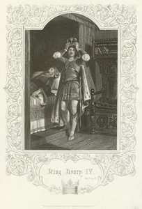 Kung Henrik IV, akt IV, scen IV av Joseph Kenny Meadows
