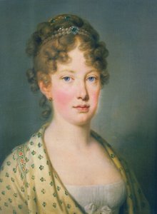 Porträtt av Maria Leopoldina av Österrike