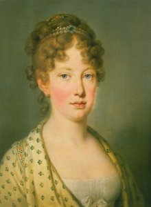 Porträtt av Maria Leopoldina av Österrike
