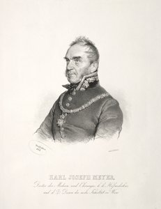 Porträtt av Dr Karl Joseph Meyer, 1844.
