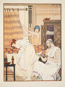 En lavemang, illustration från 